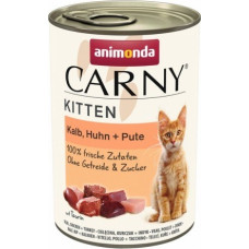 Animonda Carny Kitten Veal, chicken, turkey - wet cat food - 400g