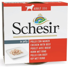 Agras Pet Foods SCHESIR in jelly Chicken with beef - wet dog food - 150 g