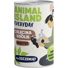 Animal Island Everyday Puppy Veal and rabbit - wet dog food - 400g