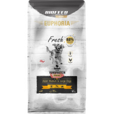 Biofeed Euphoria Fresh Adult Medium & Large Monoprotein Turkey - dry dog food - 12kg