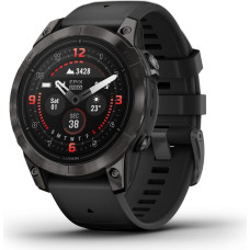 Garmin epix Pro (Gen 2) Sapphire Edition 3.3 cm (1.3") AMOLED 47 mm Digital 416 x 416 pixels Touchscreen Black Wi-Fi GPS (satellite)