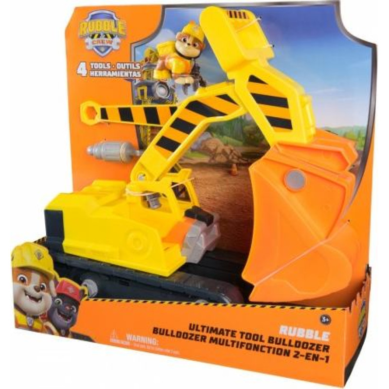 Spin Master Vehicle Rubble Crew Deluxe Rubble