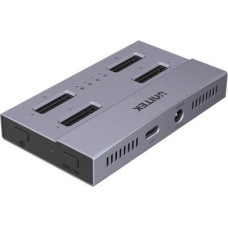 Unitek Disc Clone Station 4xM.2 SSD, USB4; S1243BGY01-E