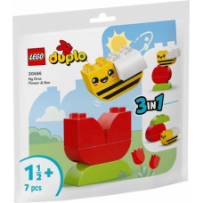 Конструктор Lego DUPLO 30686 Мой первый цветок и пчела