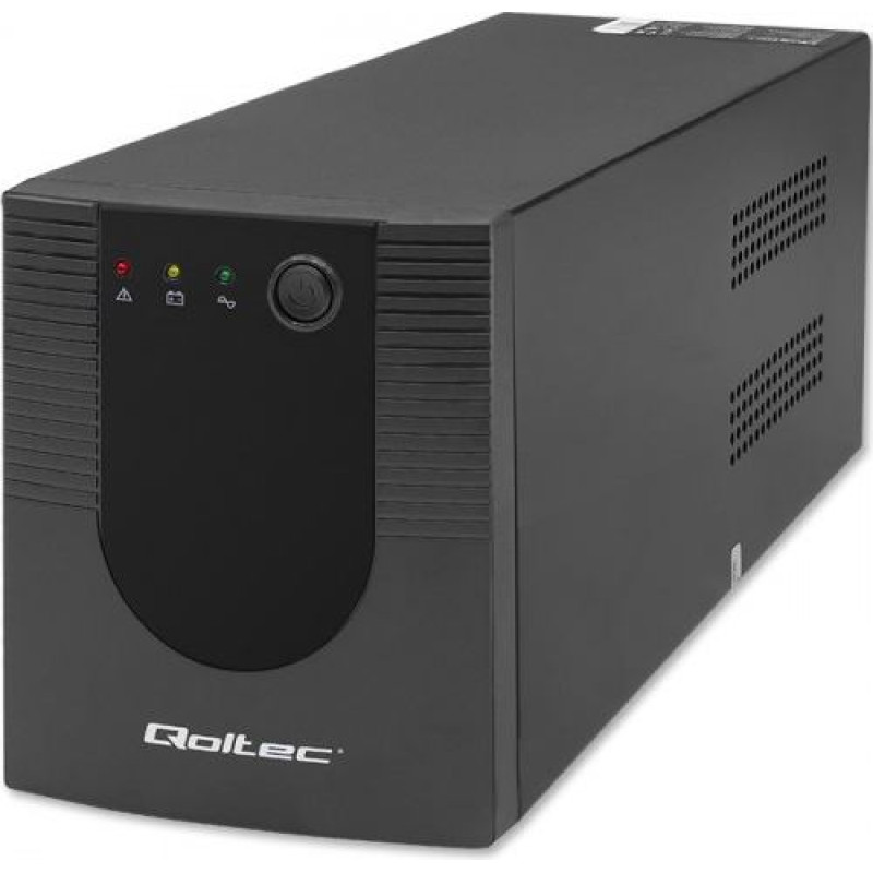 Qoltec Uninterruptible power supply, 1200VA, 720W