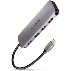 Axagon HMC-HCR3A Hub 3x USB-A SD/microSD + HDMI