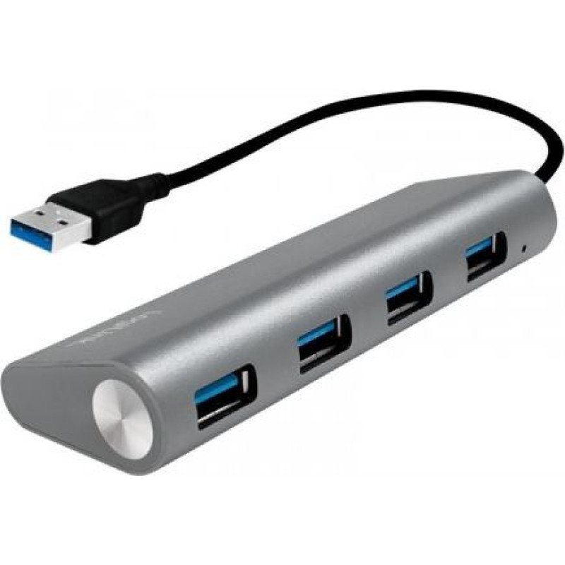Logilink Hub USB 3.0, 4-port with aluminum casing
