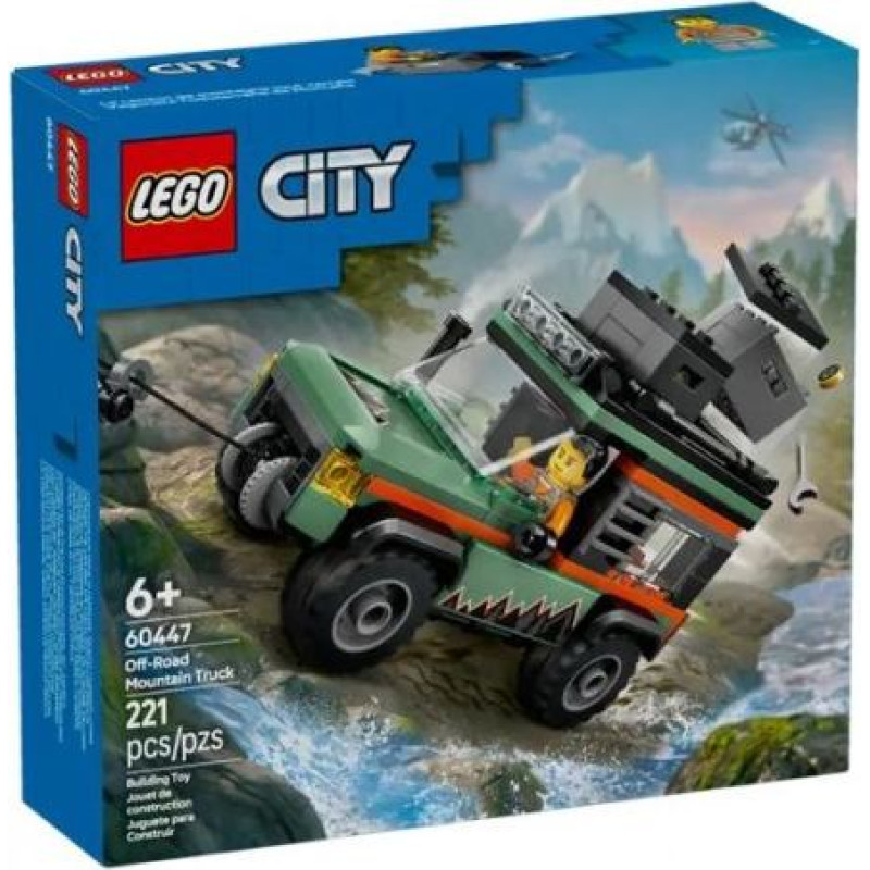 Lego City 60447 Внедорожный горный грузовик 4x4