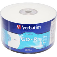 Verbatim CD-R 52x 700MB 50P SP Printable Extra Protection 43794