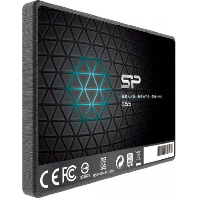 Silicon Power SSD Slim S55 120GB 2,5" SATA3 460/360 MB/s 7mm