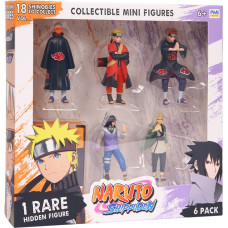 P.m.i. Kids World NARUTO SHIPPUDEN FIGURES - 6 PACK DELUXE EDITION VER. D