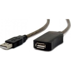 Gembird USB extension cable 10M active black