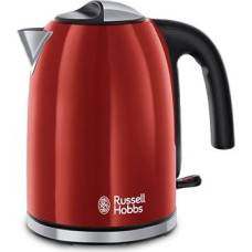 Russel Hobbs Russell Hobbs 20412-70 electric kettle Black, Red, Stainless steel