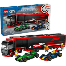 Lego CITY 60445 F1 - Truck with RB20 & AMR24 F1 Cars