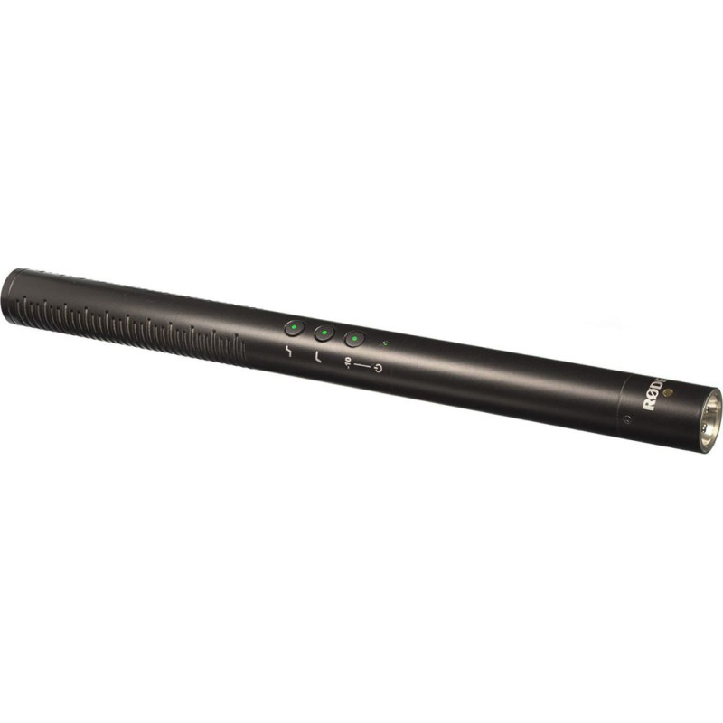 Rode R&Oslash;DE NTG-4+ microphone Black Digital camera microphone