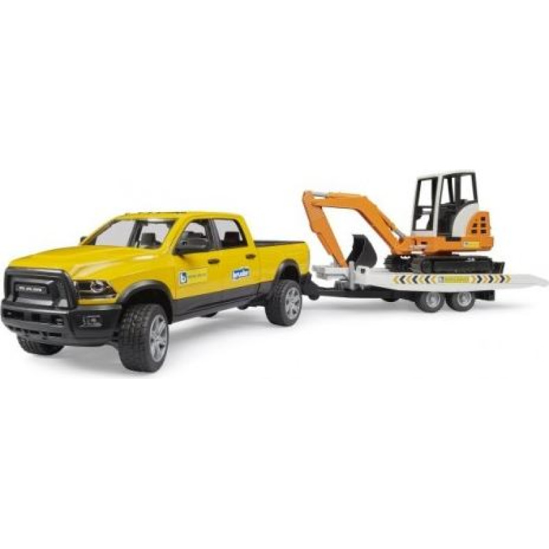 Bruder Car Dodge RAM 2500 Service with trail