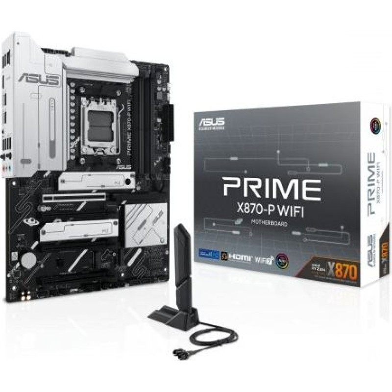 Asus Motherboard PRIME X870-P WIFI AM5 4 DDR5 HDMI/USB-C