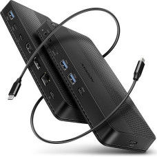 Axagon HMC-U4 USB hub 12in1 40Gbps LAN HDMI DP PD