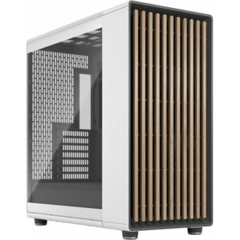 Fractal Design PC case North XL Chalk White TG Clear