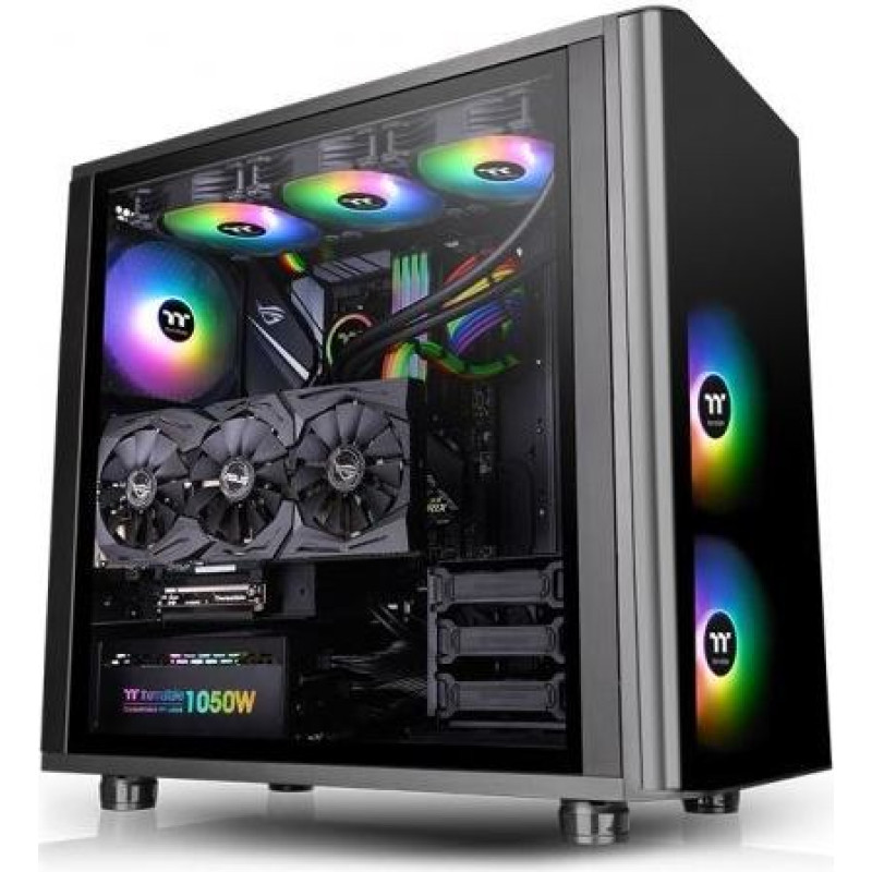 Thermaltake Computer case - View 31 ARGB Tempered Glass - Black