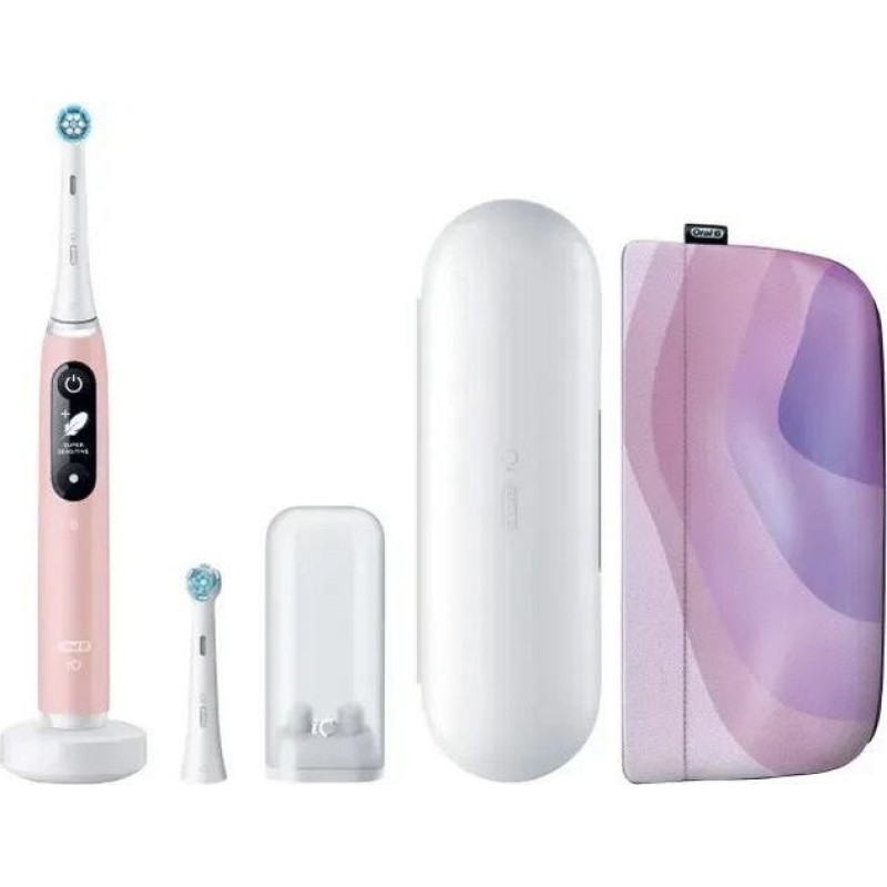 Braun Oral-B iO Series 6 Pink Sand Luxe Edition electric toothbrush