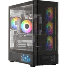 Modecom PC case Volcano AQ400 ARGB MIDI BLACK