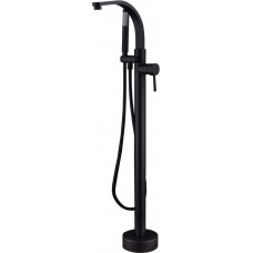 Besco Смеситель для ванны напольного типа Decco, черный, BW-DI-CZ.