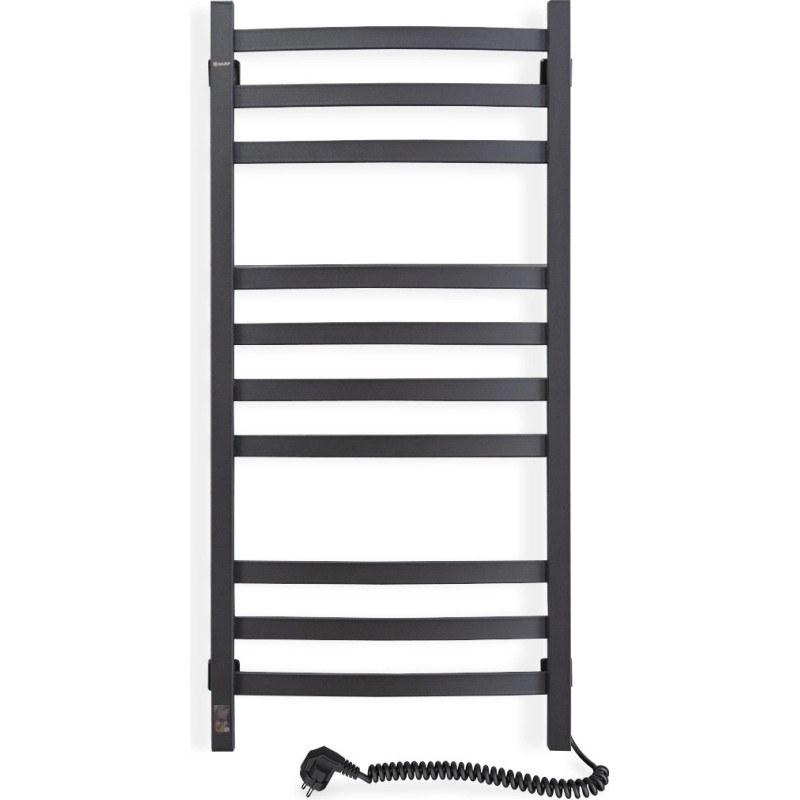 Navin Электрический полотенцесушитель Avalon 480*1000, сенсорный, правая сторона, чёрный, 12-203053-4810.