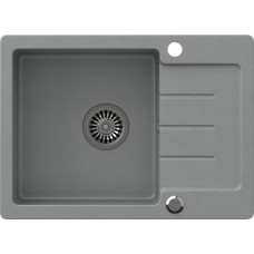 Quadron Кухонная мойка JOHNNY 116 HCQJ6044SZK, серая.