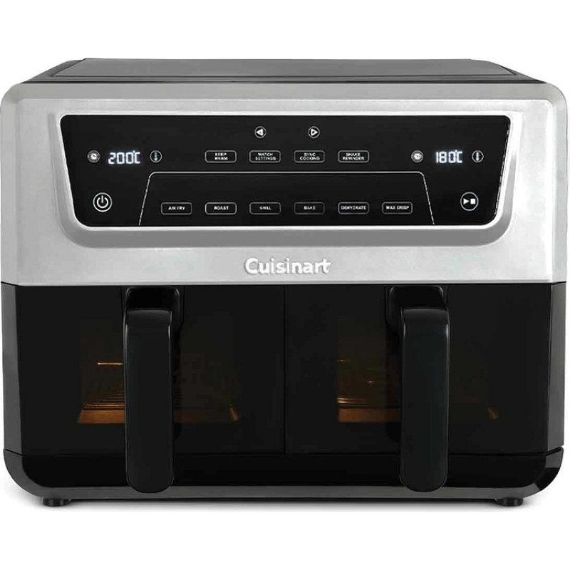 Cuisinart Фритюрница с горячим воздухом AIR-TWIN 10,4 л, модель AFD10XSSE.