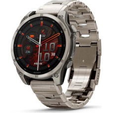 Garmin Fenix 8 3.56 cm (1.4") AMOLED 47 mm Digital 454 x 454 pixels Touchscreen Titanium Wi-Fi GPS (satellite)