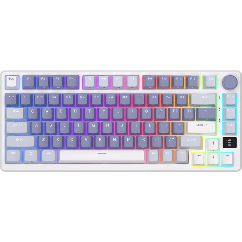 Royal Kludge M75 Ocean Blue, Cream Switch, US