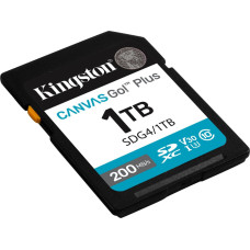 Kingston Karta Kingston Canvas Go! Plus (Gen4) SDXC 1 TB Class 10 UHS-I/U3 V30 (SDG4/1TB)