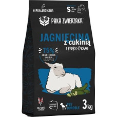 Paka Zwierzaka Lamb with zucchini S - dry dog food - 3kg