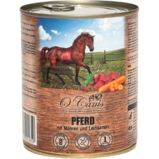 O'canis canned dog food- wet food- horse meat with potato- 800 g