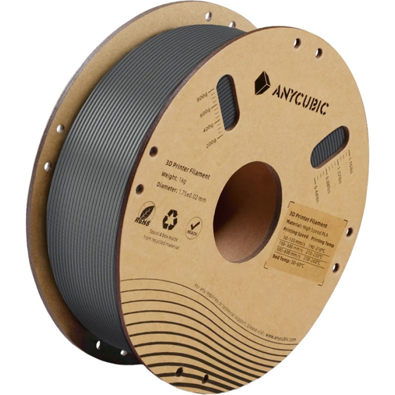 Anycubic Filament High Speed PLA Anycubic 1 KG (Szary)
