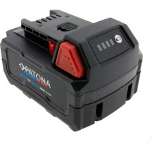 Patona Platinum 18V Battery for Milwaukee M18 with USB-C port PD45W Black
