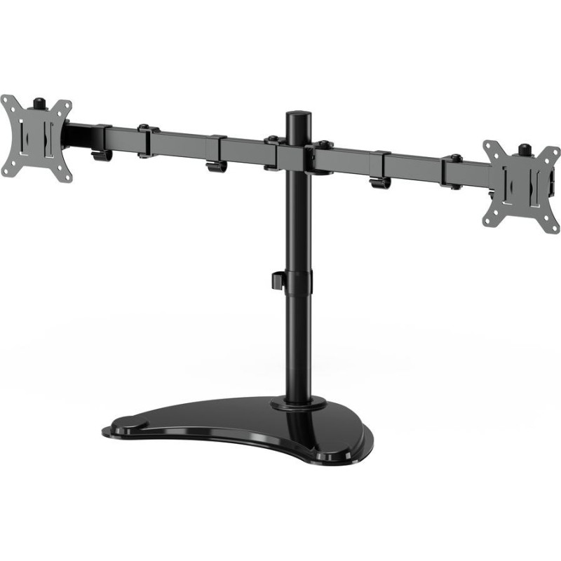 Gembird MS-D2ST-02 Monitor desk stand (rotate, tilt, swivel), 13&rdquo;-32&rdquo;, black