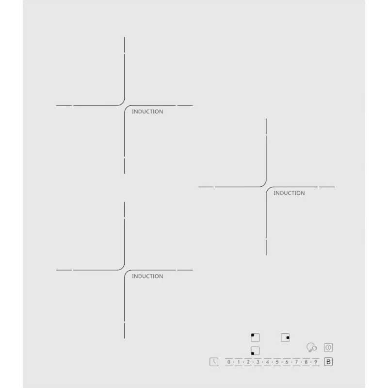 Schlosser Įmontuojama indukcinė kaitlentė Schlosser PI403S1CW