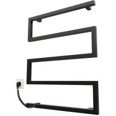 Kosser Elektrinis rank&scaron;luosčių džiovintuvas Kosser Zeta 685x550 EL, su laikmačiu, juodas (laidas kairėje)