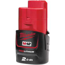 Milwaukee Akumuliatorius MILWAUKEE 12 V 2,0 Ah M12 B2