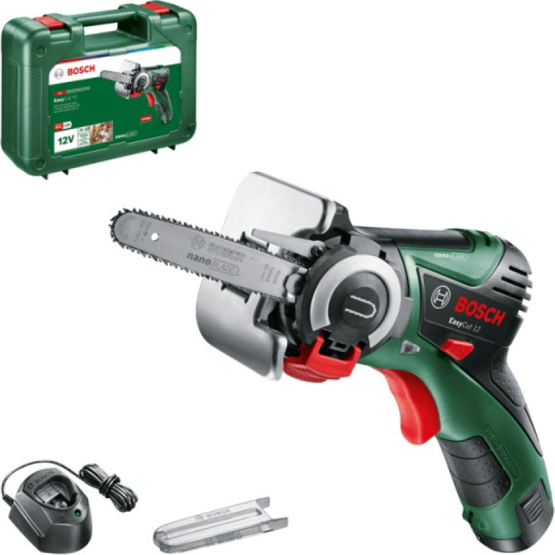 Bosch Akumuliatorinis pjūklas Bosch EasyCut 12, 06033C9000, baterija ir įkroviklis komplekte