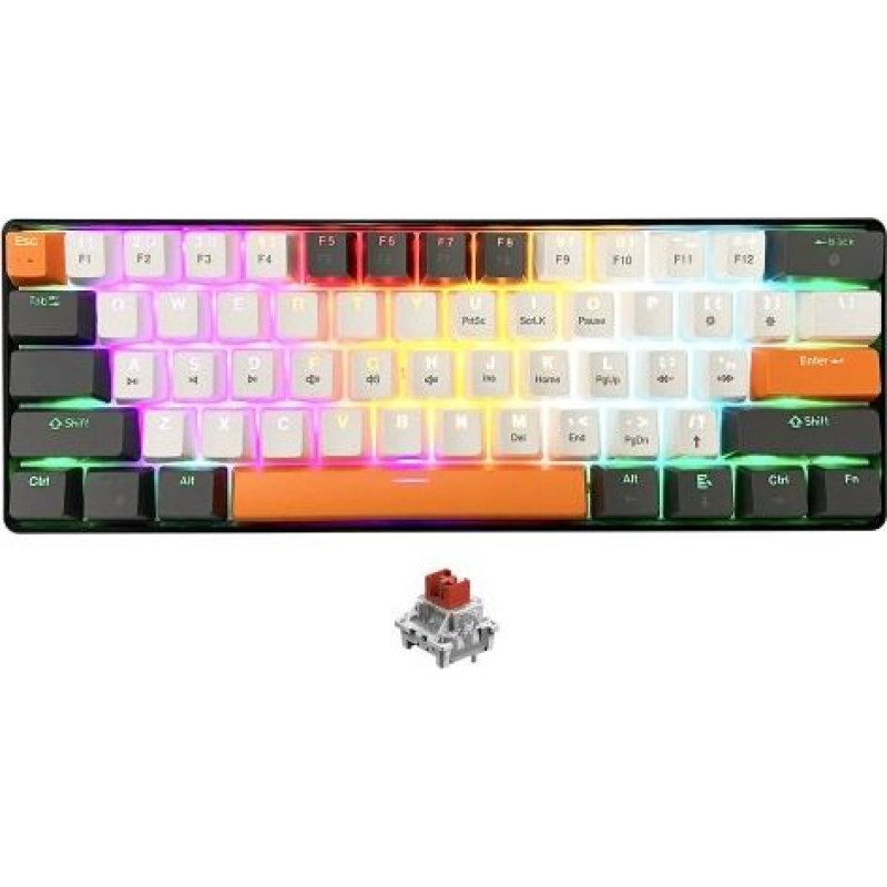 Media-Tech MECHANICAL KEYBOARD ZONE 61 MT1258