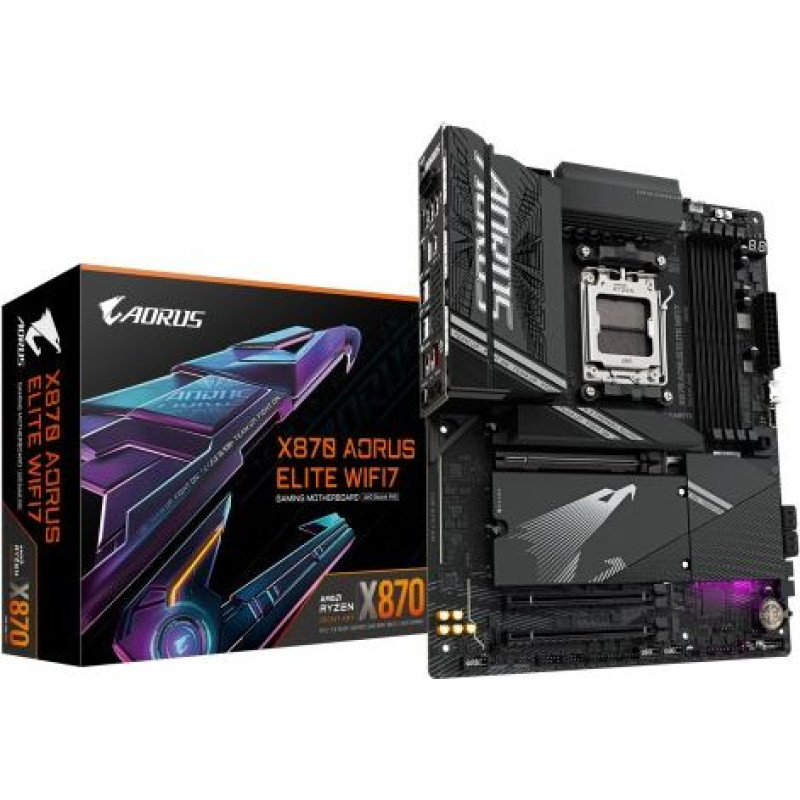 Gigabyte Motherboard X870 A ELITE WIFI7 AM5 4DDR5 HDMI/USB-C ATX
