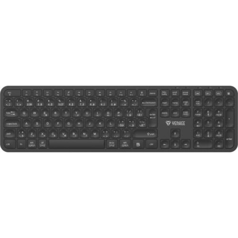 Yenkee Wireless keyboard Ego Dual 2.4G + BT1 + BT2