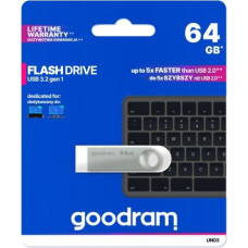 Goodram Pendrive UNO3 64GB USB 3.2 Gen1 silver