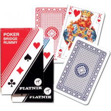 Piatnik Cards Poker - Bridge single deck
