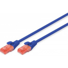 Digitus Patch cord U/UTP kat.6 PVC 3m blue