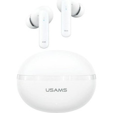 Usams Bluetooth headphones TWS E02 ANC+ENC white