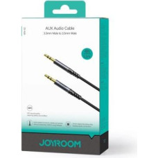 Joyroom Audio Cable Stereo, 3.5 mm Mini Jack, 1.2m, Black (SY-A08)